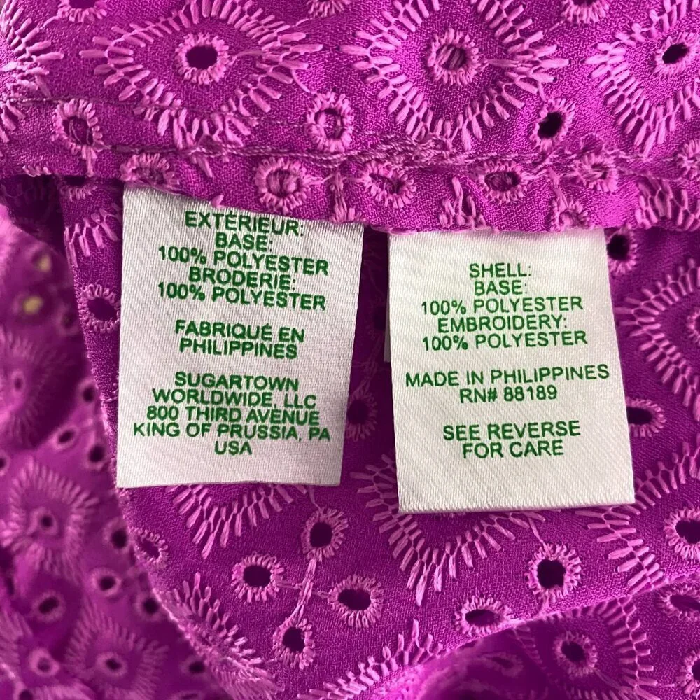 Lilly Pulitzer Pink Button Down Shirt - Picture 10 of 12